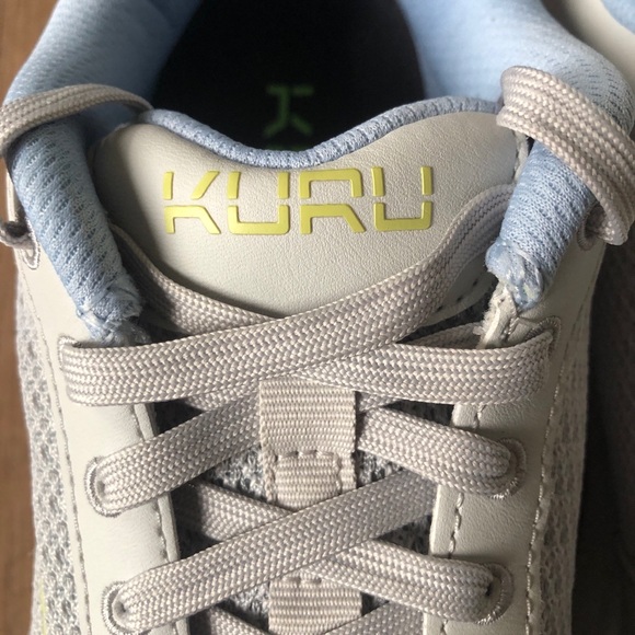 KURU Quantum 2 Dove Gray-Pale Lime-2.0 Sneakers Size 9 Medium Shoes - Picture 10 of 17